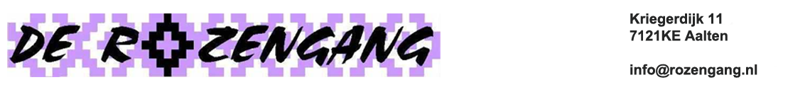 De Rozengang in Aalten, Nederland